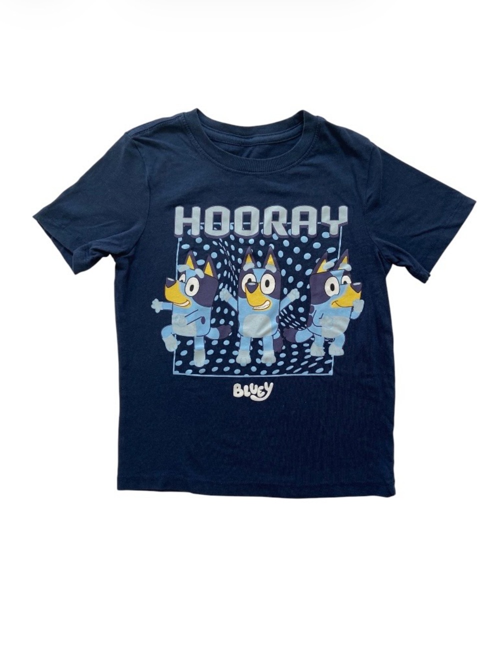 Bluey Toddler Boys Clothes Lot Size 4/5 - 3 Graphic T-Shirts & Shorts Set - Picture 5 of 11